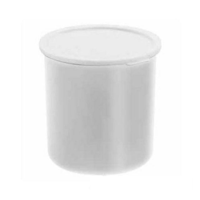 Cambro Crock With Lid, 2.7 Qt, White (Min Order Qty 4) MPN:CP27148
