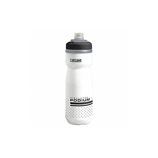 Water Bottle 21 oz Plastic White Body MPN:1874101062