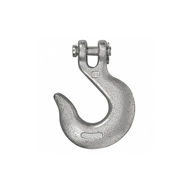 Slip Hook 1/4 in 2600 lb Clevis Silver MPN:T9401424