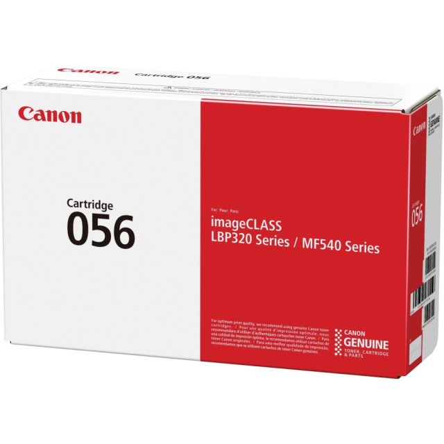 Canon 056 Original Laser Toner Cartridge - Black Pack - 10000 Pages MPN:3007C001