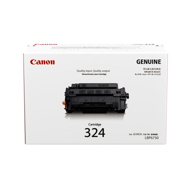 Canon 324 Black Toner Cartridge, 3481B002 MPN:3481B003AA