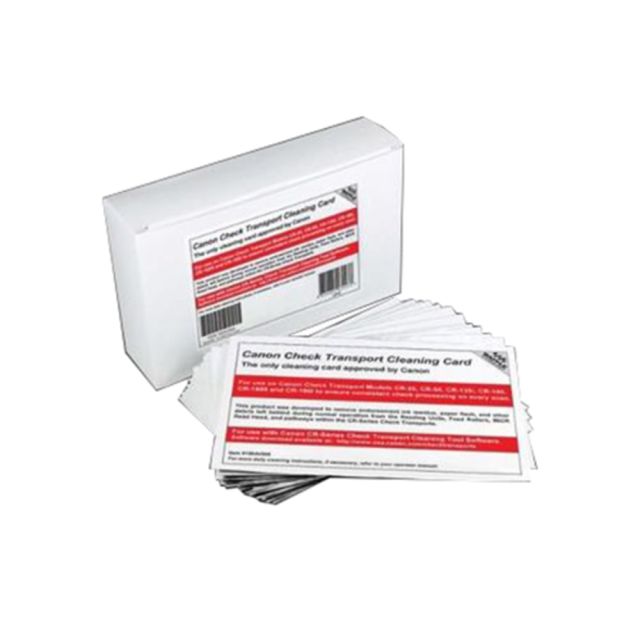 Canon - Cleaning cards (pack of 15 pieces) - for imageFORMULA CR-120, CR-150 (Min Order Qty 2) MPN:3221V229