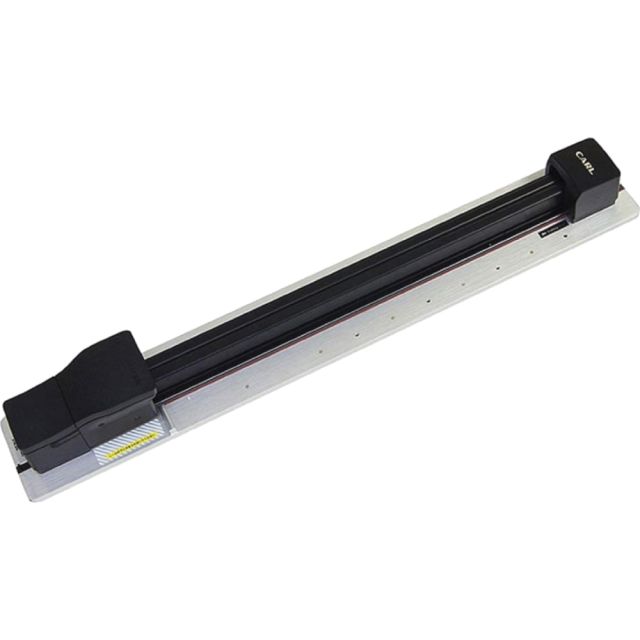 CARL X-trimmer Paper Trimmer - 80 Sheet Cutting Capacity - 26in Cutting Length - Black, Silver - 39.3in Length - 1 Each MPN:12650