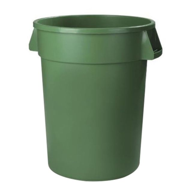 Carlisle Bronco Round Waste Container, 10 Gallons, Green (Min Order Qty 2) MPN:34101009