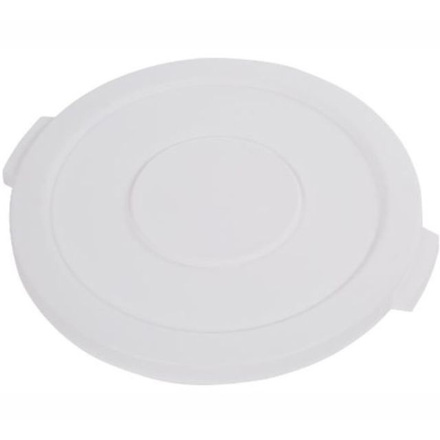 Carlisle Bronco Waste Container Lid, 1-1/4inH x 23inW x 20inD, White (Min Order Qty 3) 34102102