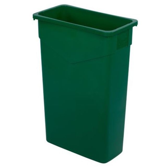 Carlisle TrimLine Waste Container, 23 Gallons, Green MPN:34202309