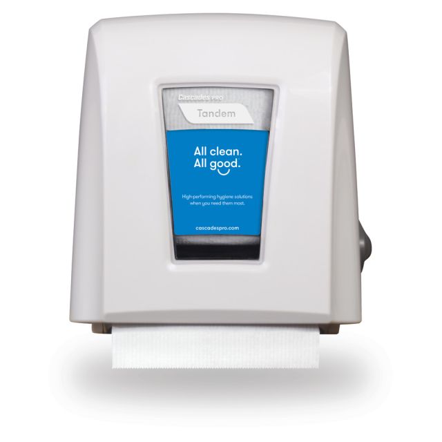 Tandem+ Nano Roll Towel Dispenser, 11 5/8inH x 12 5/8inW x 7 5/16inD, White (Min Order Qty 4) MPN:CA1839