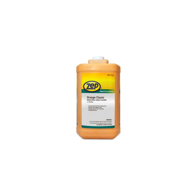Zep Professional Orange Classic Industrial Hand Cleaner W/ Pumice 4 Gal. Bottles - 1046475 1046475