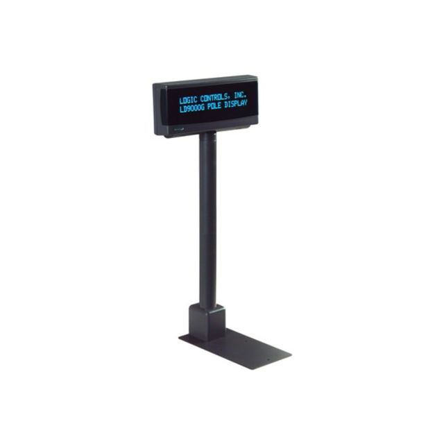Logic Controls Pole Display - Green Blue - VFD - LDX9000T-GY