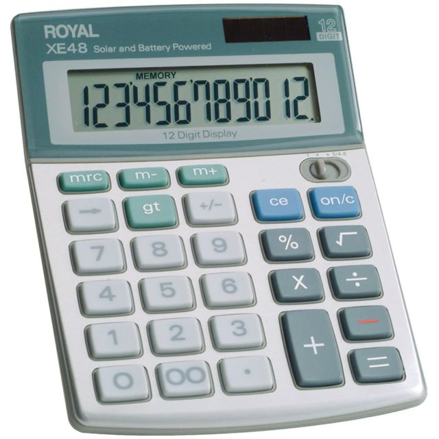 Royal XE 48 Angled Display Calculator (Min Order Qty 29306S