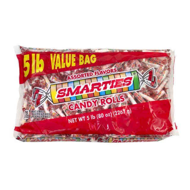 Smarties Wrapped Candies, 5-Lb Box MPN:209-00009