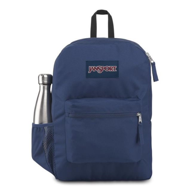 JanSport Cross Town Backpack, Navy Blue JS0A47LW003