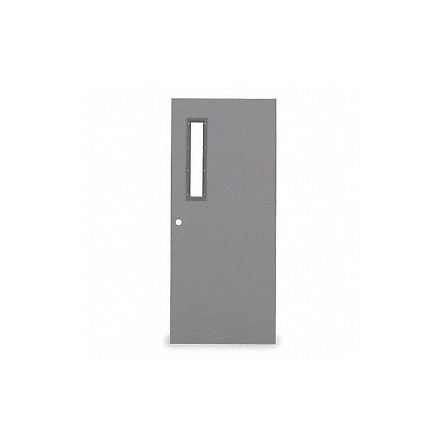 D3701 Metal Door With Glass Type 1 80 x 32 In MPN:CHMD X NL28 68 X CYL-CE-18ga-WG