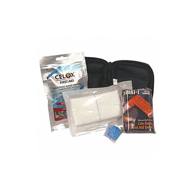 Pocket Trauma Kit Nylon Black 4-1/2 H MPN:MS-STBBPK
