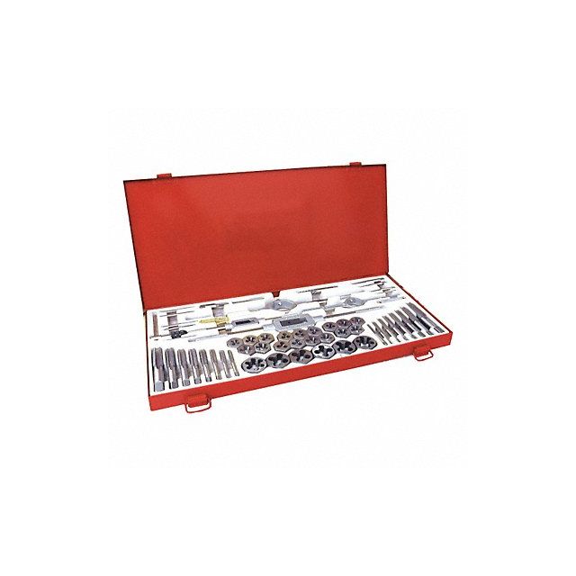 Fractional Tap and Die Nc/Nf 58 Pc Set MPN:98958