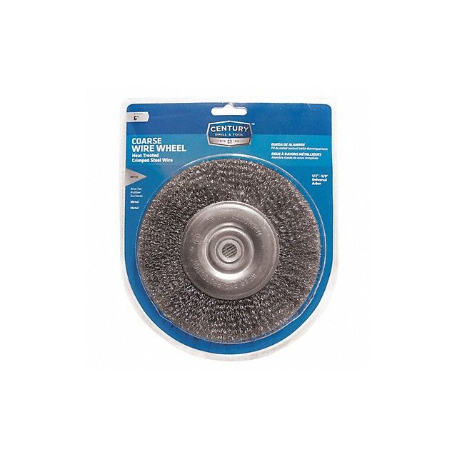 BeNch Grind Crimped Wire Wheel 6iNcoarse MPN:76861