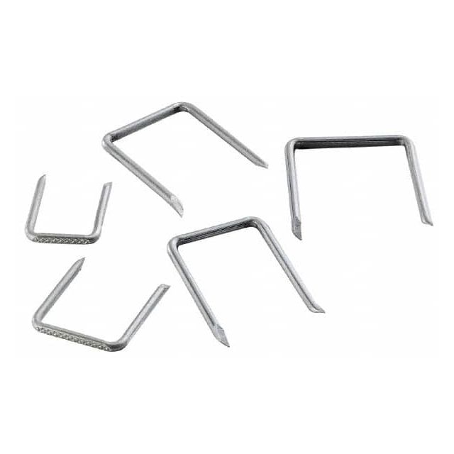Cable Staples, Leg Length (Inch): 2-1/8 , Overall Width (Inch): 1-5/8 , Overall Width (mm): 41.28 , Saddle Material: No Saddle , Staple Shape: Square  MPN:GSE-710