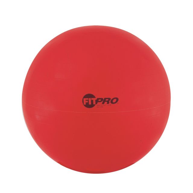 Champion Sports FitPro Training/Exercise Ball, 25 5/8in, Red MPN:FP65