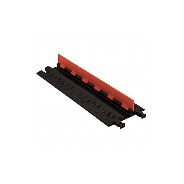 Cable Protector Hinged 1 Channel 3 ft. MPN:GD1X75-ST-O/B