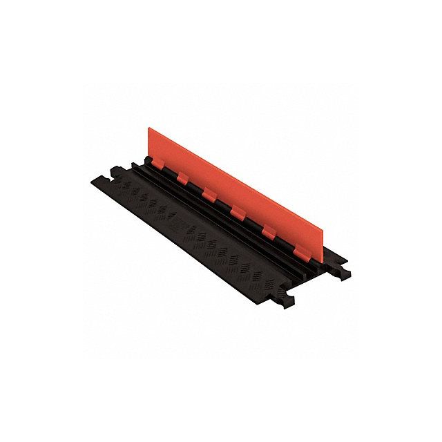Cable Protector Hinged 2 Channels 3 ft. MPN:GD2X75-ST-O/B