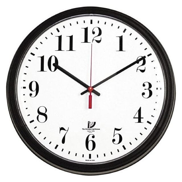 White Face, Dial Wall Clock ILC67700002 General Office Supplies