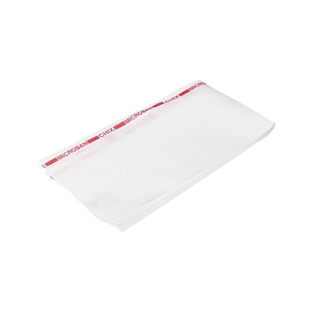 Chix Fabric Reusable Food Service Towels, 13 1/2in x 24in, White, Case Of 150 MPN:8250