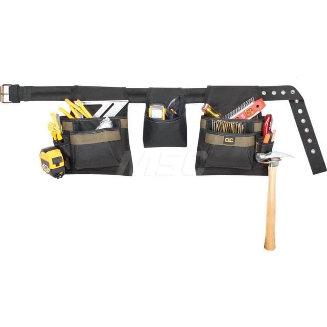 Tool Aprons & Tool Belts, Tool Type: Tool Rig , Minimum Waist Size: 29 , Maximum Waist Size: 46 , Material: Polyester , Number of Pockets: 11.000  MPN:1649