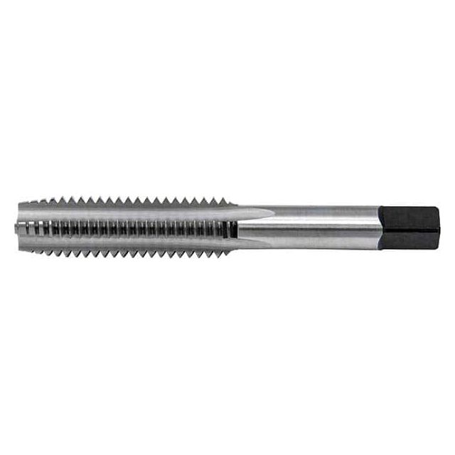 Straight Flute Tap: 1/4-20 UNC, 4 Flutes, Plug, 2B/3B Class of Fit, High Speed Steel, Bright/Uncoated MPN:C00737