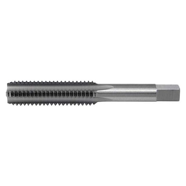 Straight Flute Tap: 1/4-20 UNC, 4 Flutes, Bottoming, 2B/3B Class of Fit, High Speed Steel, Bright/Uncoated MPN:C00738