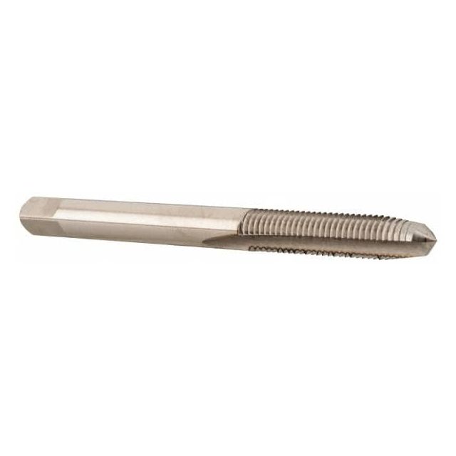 Straight Flute Tap: 5/8-11 UNC, 4 Flutes, Bottoming, 3B Class of Fit, High Speed Steel, Bright/Uncoated MPN:C62079