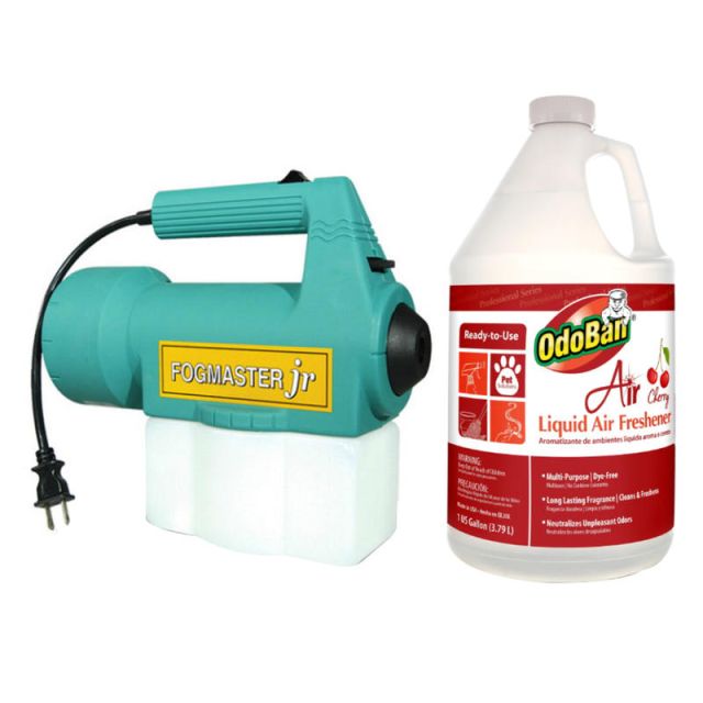 OdoBan Fogmaster Jr. Electric Handheld Fogger & Liquid Air Freshener, Cherry Scent, 128 Oz Bottle MPN:91FOG977362G-OD