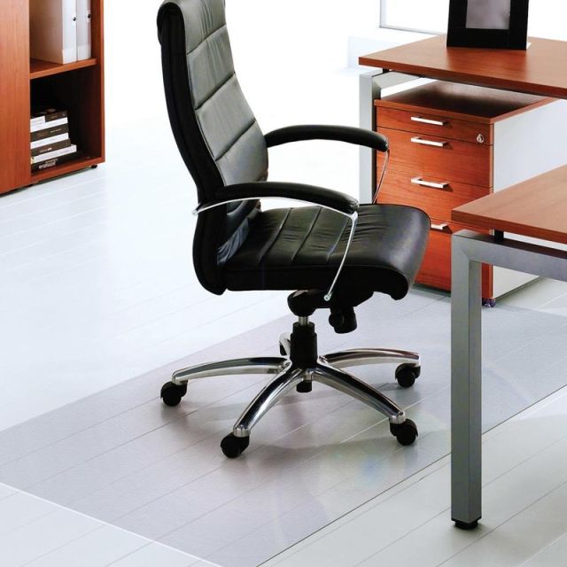 Floortex Ultimat XXL Polycarbonate Rectangular Chair Mat for Hard Floors, 60in x 79in, Clear MPN:1215020019ER