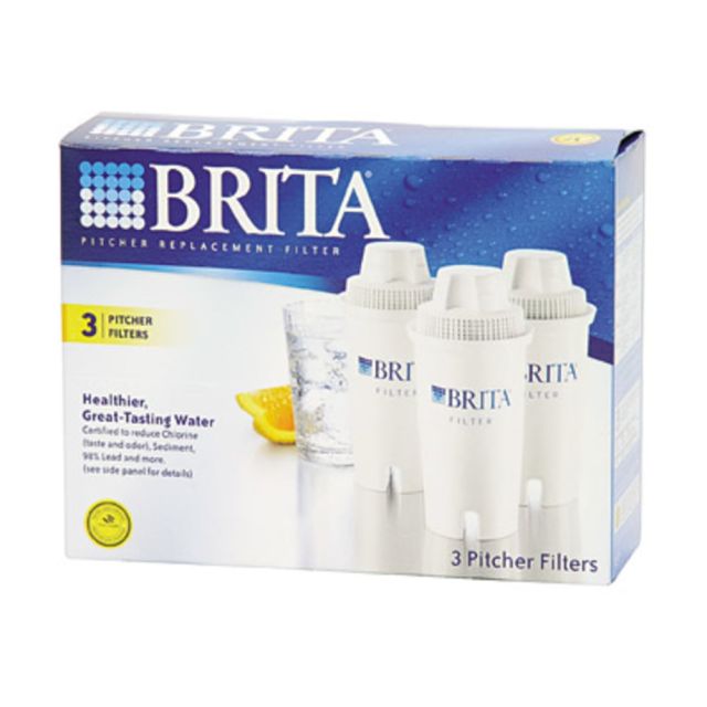 Brita Clorox Filter Value Pack For Brita Pitchers And Dispensers (Min Order Qty 2) 35503