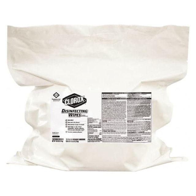 Disinfecting Wipes: Pre-Moistened, 700 Sheet/Pack, MPN:CLO31428