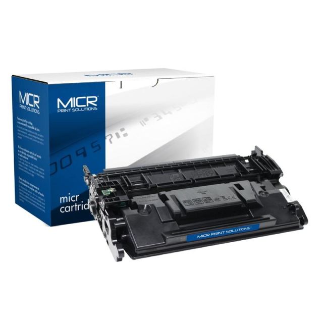 MICR Print Solutions Remanufactured Black MICR Toner Cartridge Replacement For HP 87A, MCR87AM MPN:MCR87AM