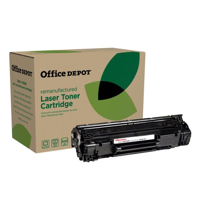 Office Depot Brand Remanufactured Extra-High-Yield Black Toner Cartridge Replacement For HP 78A, CE278A, OD78EHY (Min Order Qty 2) MPN:OD78EHY