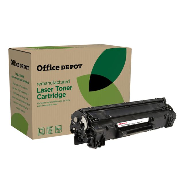Office Depot Brand Remanufactured Black Toner Cartridge Replacement For HP 85J (Min Order Qty 2) MPN:OD85EHY