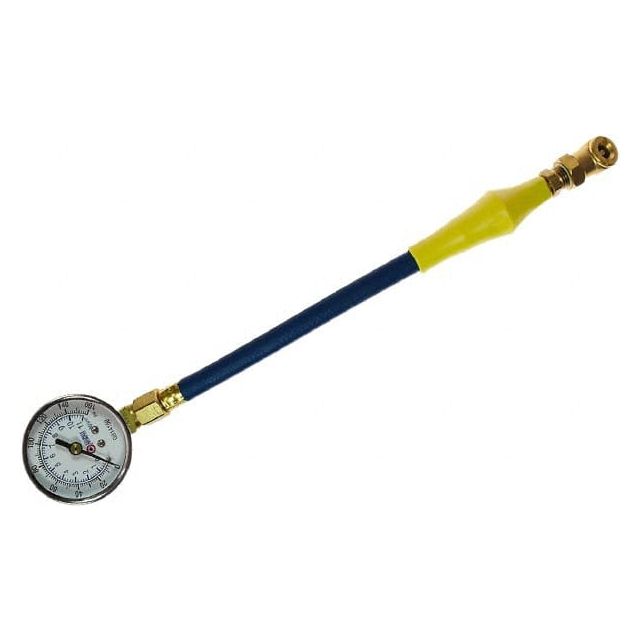 0 to 60 psi Dial Ball Tire Pressure Gauge MPN:TG060
