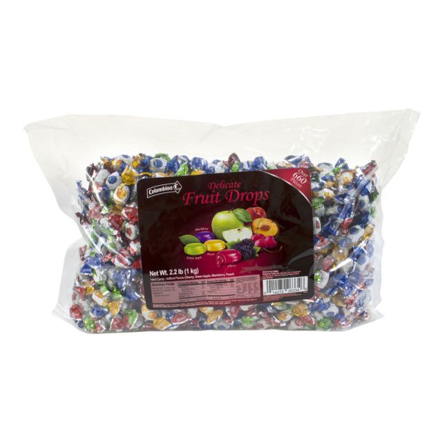 Colombina Mini Fruit-Filled Hard Candy Assortment, 2.2-Lb Bag (Min Order Qty 4) MPN:269-00002
