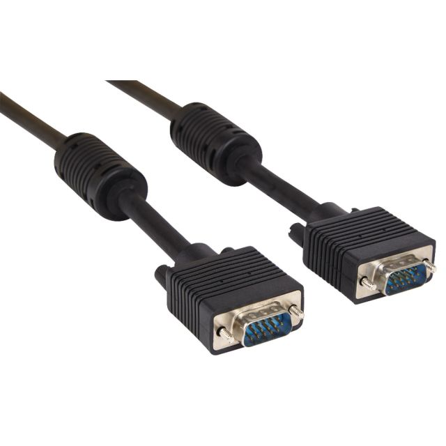 VogDuo VGA Monitor Cable, 6ft,  Black (Min Order Qty 5) MPN:CAM02
