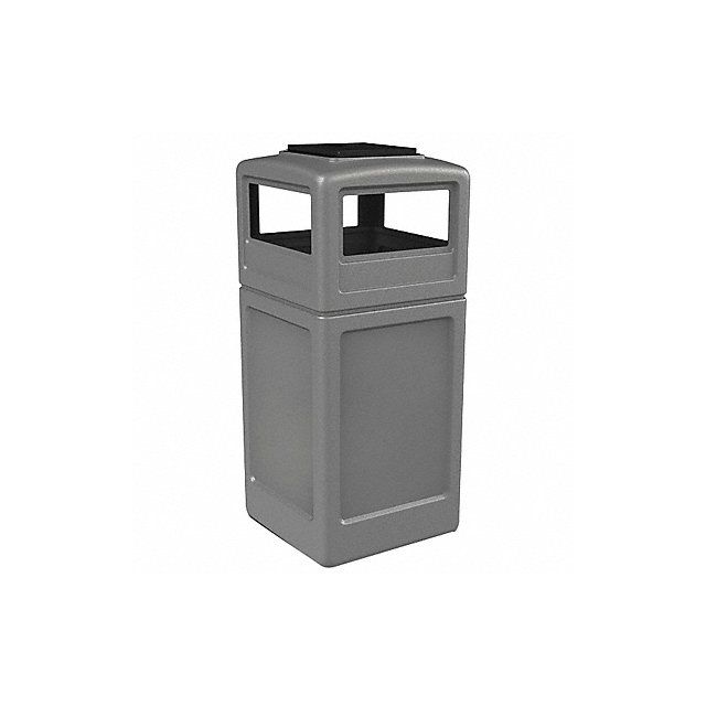 Waste Container Ashtray Dome 42 gal Gry MPN:73300399
