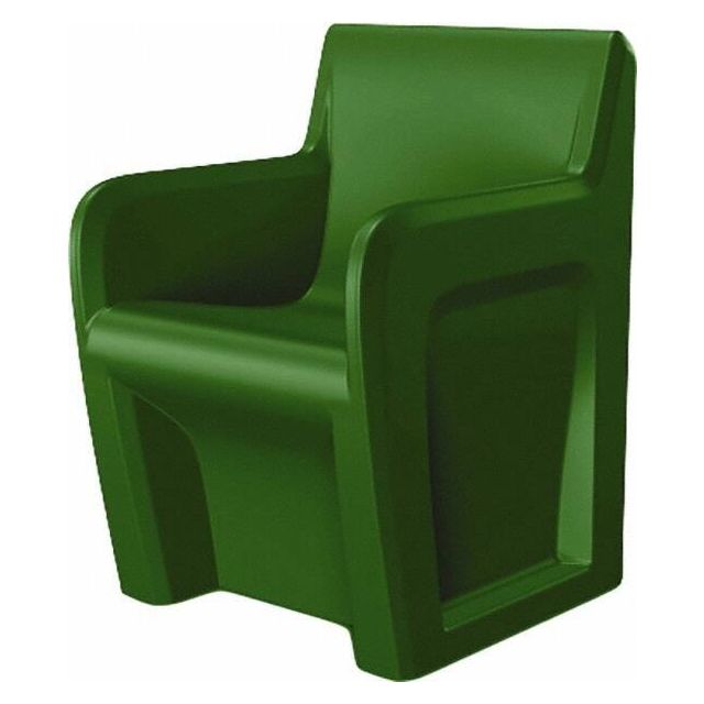 Green Polyethylene Guest Chair MPN:106484GRS