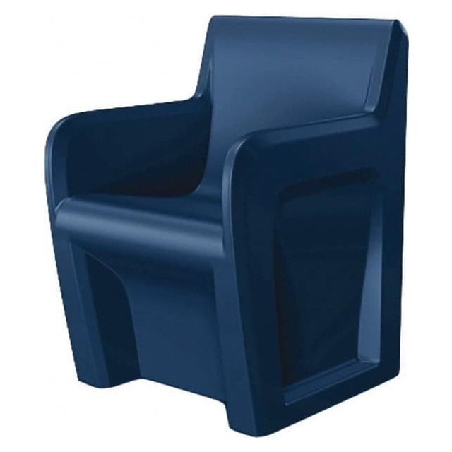 Slate Blue Polyethylene Guest Chair MPN:106484SB