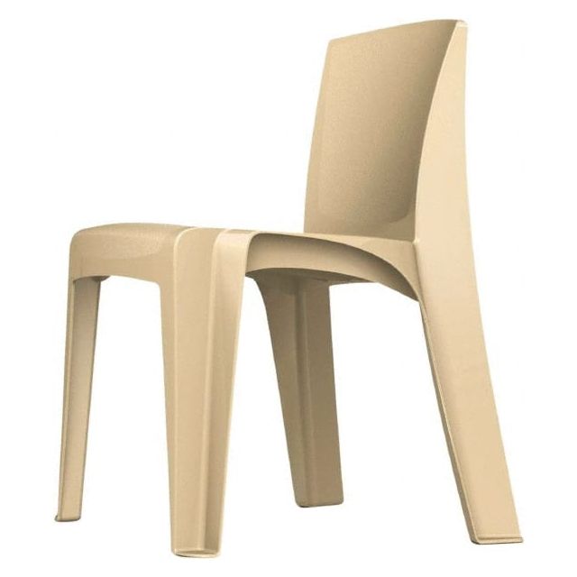 Polyethylene Buff Stacking Chair MPN:86484B