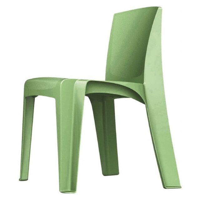 Polyethylene Teal Stacking Chair MPN:86484T