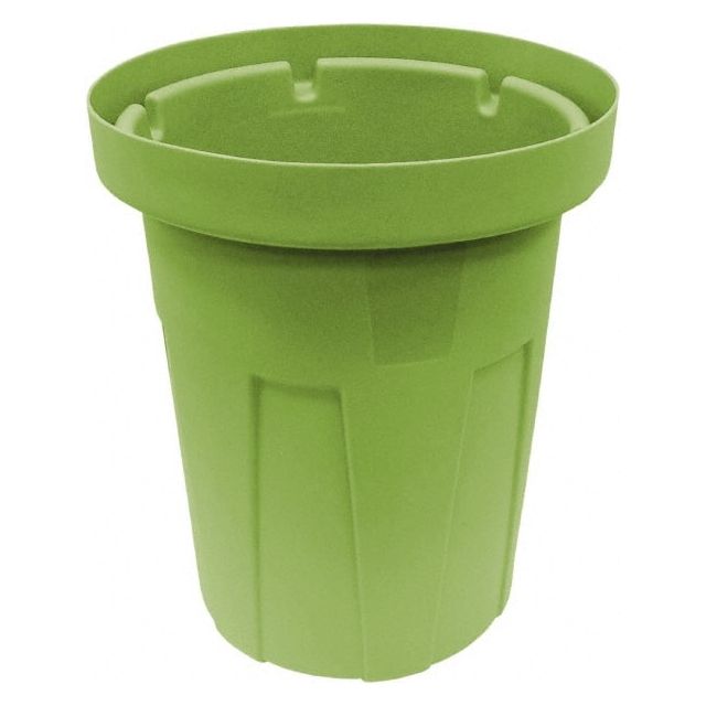 50 Gal Round Green Trash Can MPN:50783FR
