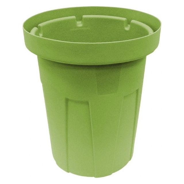 55 Gal Round Green Trash Can MPN:55783FR