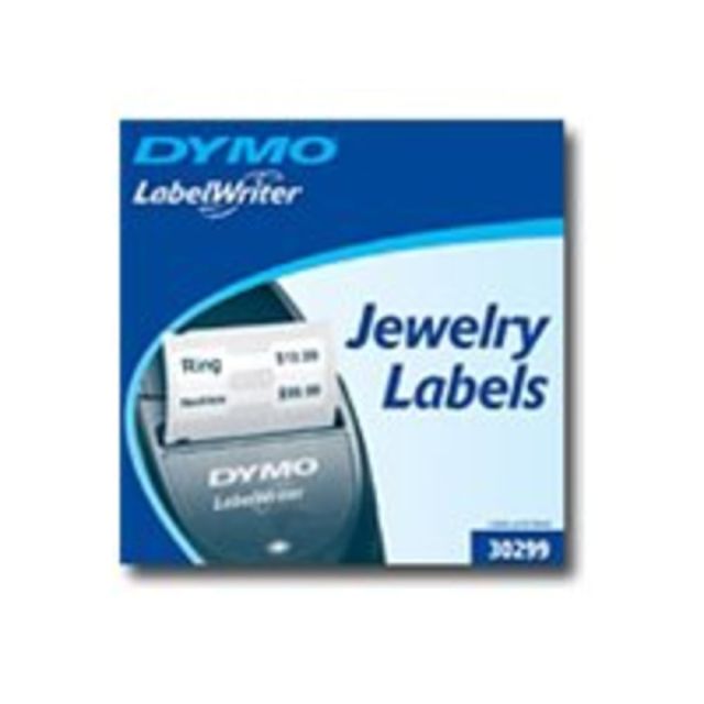 DYMO Jewelry Labels, 4E6629 MPN:30299