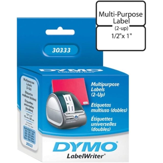 DYMO LW Multi-Purpose Labels, 2234024, 1/2in x 1in (Min Order Qty 2) MPN:30333