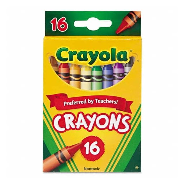 All Purpose Wax Crayon Marker: Assorted Color, Wax-Based, Standard Point MPN:CYO523016